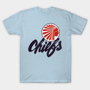 Defunct Soccer Team 1960s 70s Atlanta Chiefs Retro T-Shirt
